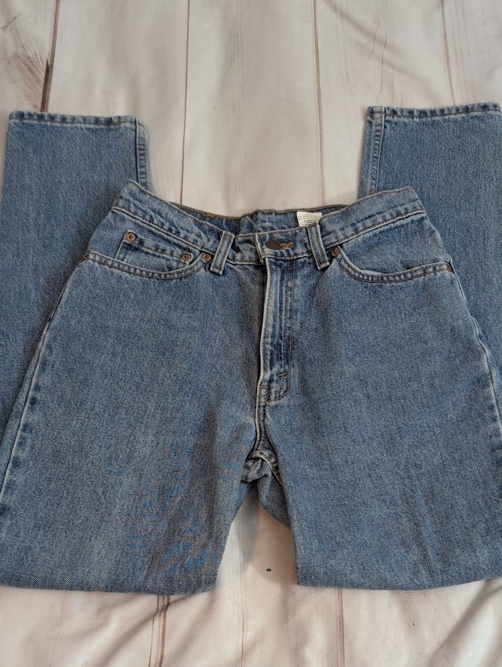 Vintage Levi's 512 Jeans Womens 9 M Made in Canada 100% Cotton Tapered 90s
